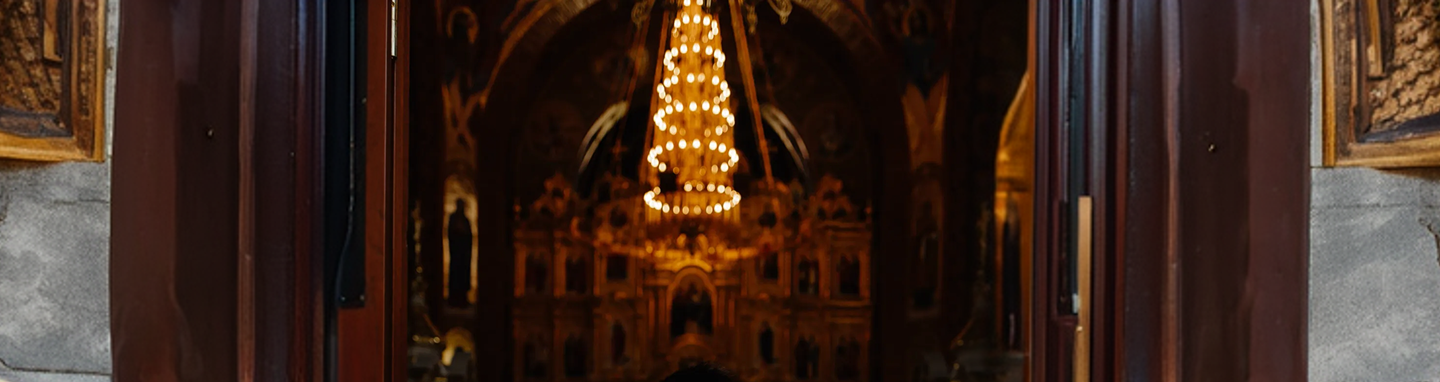 Church interior background